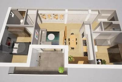 Apartament cu 3 camere decomandat în Central - 2