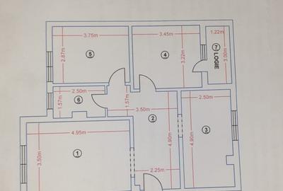 Apartament cu 3 camere în Precista - 16