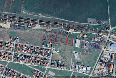 Inchiriez teren intravilan in com. Vladimirescu, jud. Arad, suprafa?a 1.500 mp. - 1