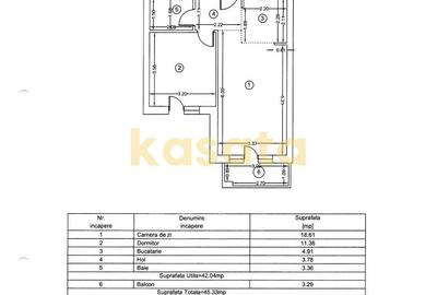 Apartament cu 2 camere decomandat în Ștefăneștii de Jos - 8