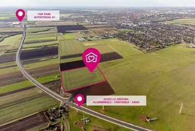 Teren agricol extravilan de 45080 mp, în Sânnicolau Mic