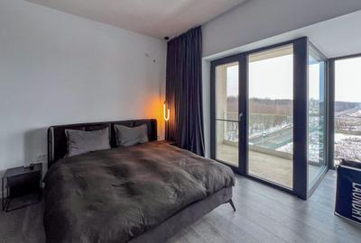 Apartament cu 2 camere semidecomandat, mobilat în Pipera - 10