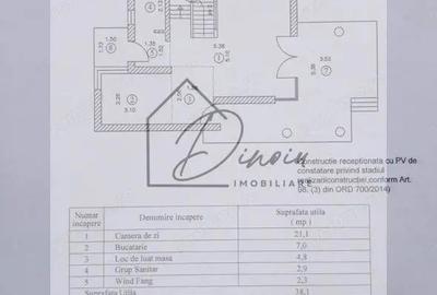 VILA 3 camere Henri Coanda Pipera Voluntari - 2bai 100mp 2 terase - 2