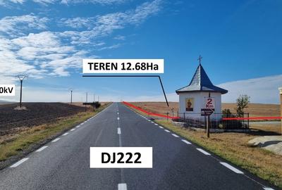 Vanzare/Parteneriat - Teren fotovoltaice 12.68 Ha linie 20kV - Gradina/Ramnicu - 1