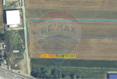 Teren 6,200mp Slatioara / Strada Industriilor