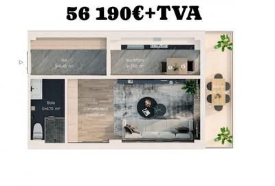 Proiect NOU - Apartamente de vanzare - Valea Lupului Bloc 4 etaje cu lift - 8
