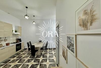 Apartament cu 3 camere semidecomandat, mobilat în Central - 1