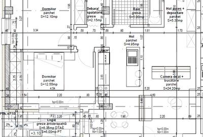 Apartament cu 3 camere semidecomandat în Baciu - 1