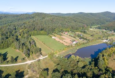 Teren intravilan 3300mp- Vulcan Brasov langa Lac si padure - zona turistica - 6