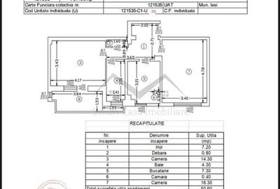 Apartament 2 camere decomandat Nicolina2 - 12