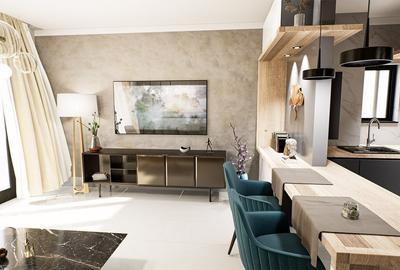 Apartament 2 camere - spatios intr-un complex rezidential nou din Podu Ros - 3