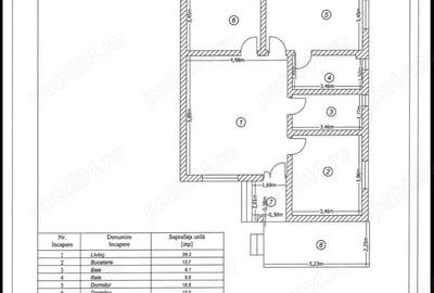 Casă cu 3 camere în Central - 1
