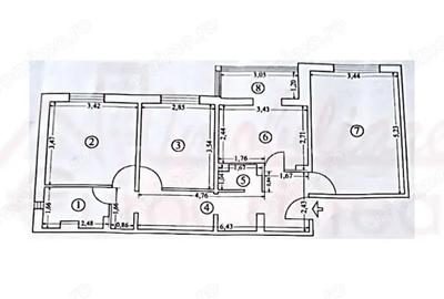 Apartament cu 3 camere decomandat, mobilat în Mangalia - 2
