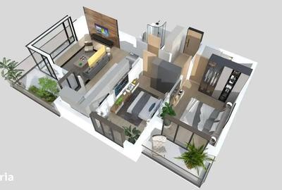 Apartament cu 3 camere decomandat în Moșilor - 1