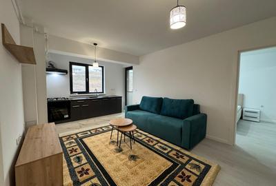 Apartament cu 2 camere semidecomandat, mobilat în Vișani