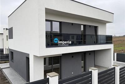 Vila moderna 132 mp, canalizare, finisata, Miroslava - 1