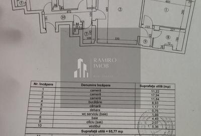 Apartament cu 3 camere decomandat în Apărătorii Patriei