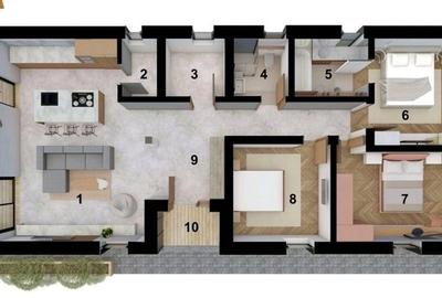 Casa individuala cu patru camere pe parter, Zarnesti - 3