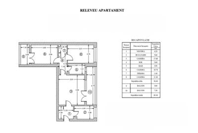 Apartament cu 3 camere decomandat în Gorjului - 7