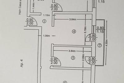 Apartament cu 3 camere semidecomandat în Valea Lupului - 3