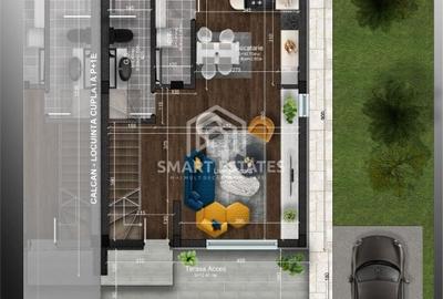 Comuna Berceni Vidra - Casa 4 camere + Teren 280 mp - 2