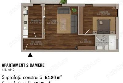 Apartament cu 2 camere decomandat în Central - 5