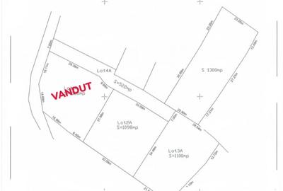 Teren Construcții intravilan de 1100 mp, în Tăuți