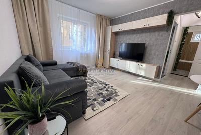 Apartament cu 2 camere semidecomandat, mobilat în Giurgiului
