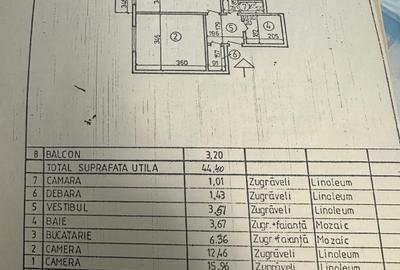 Apartament cu 2 camere decomandat în Giurgiului - 10