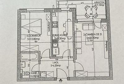 Apartament Decomandat Centrala Proprie Etaj 1 Metalurgiei - 12