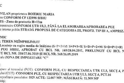 Teren intravilan situat in Sibiu, Calea Surii Mici - 3