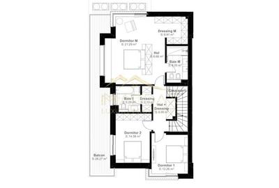 Vila cu 5 camere  *366mp* / Curte privată *315mp* / Pipera - Lake View - 58