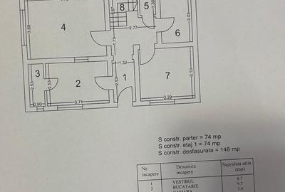 Colentina,Gherghitei,casa P+1+M,4camere+depend.,teren133mp,170.000Euro - 15
