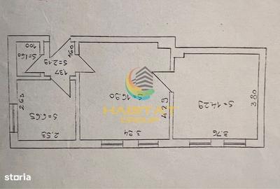 Casă cu 2 camere în Tineretului - 2
