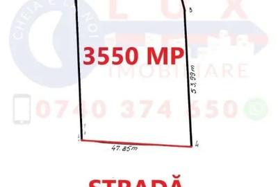 Teren de 3550 mp, în Sarinasuf - 2