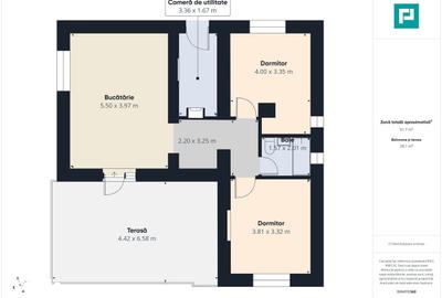 Casă cu 3 camere cu Teren 1050 Mp în Tămășeu - 10