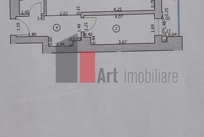 Garsonieră decomandată în Parcul Carol