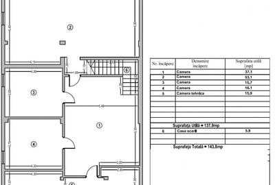 Casa 4+4 camere 250mp | 0 comision | Tancabesti | Parter + Demisol | 564mp teren - 7