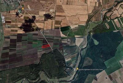Teren Construcții extravilan de 40600 mp, în Giroc