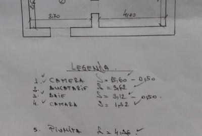 Garsonieră decomandată în Ultracentral