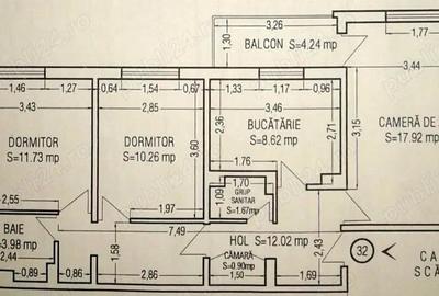 Vindem apartament 3 camere Salonta - 4