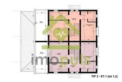 Duplex 4 camere, Chisoda-Giroc, finisaje calitative, carport. ? - 3