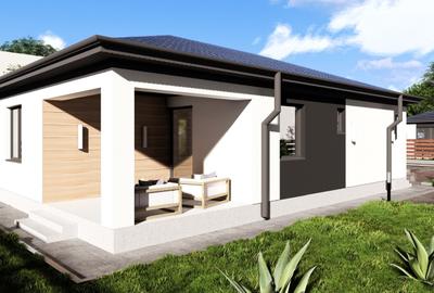 Casă Parter -  Modernă - Strada Asfaltata - Comuna Berceni - 8