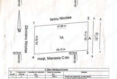 Teren de 1193 mp, în Polovragi - 6