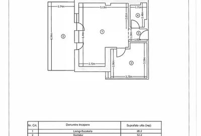 Apartament cu 2 camere semidecomandat, mobilat în Theodor Pallady - 8
