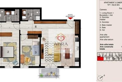 Apartament cu 2 camere decomandat în Sisești - 4