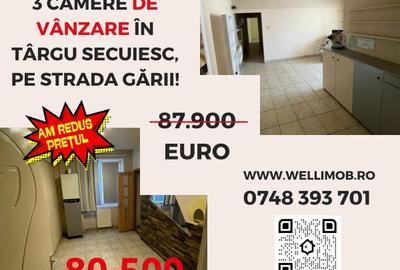 Apartament cu 3 camere în Târgu Secuiesc