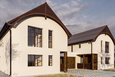 Duplex semifinisat de vanzare , 120 mp , 385 teren, garaj! G - 9