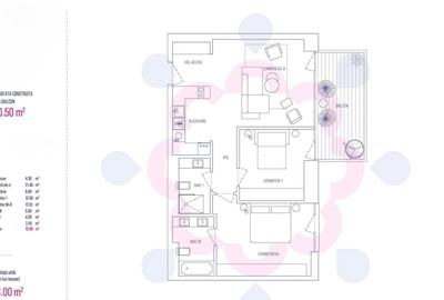 Apartament cu 3 camere decomandat, mobilat în Floreasca - 5