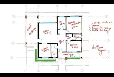 Casă cu 2 camere cu Teren 650 Mp în Chicerea - 7